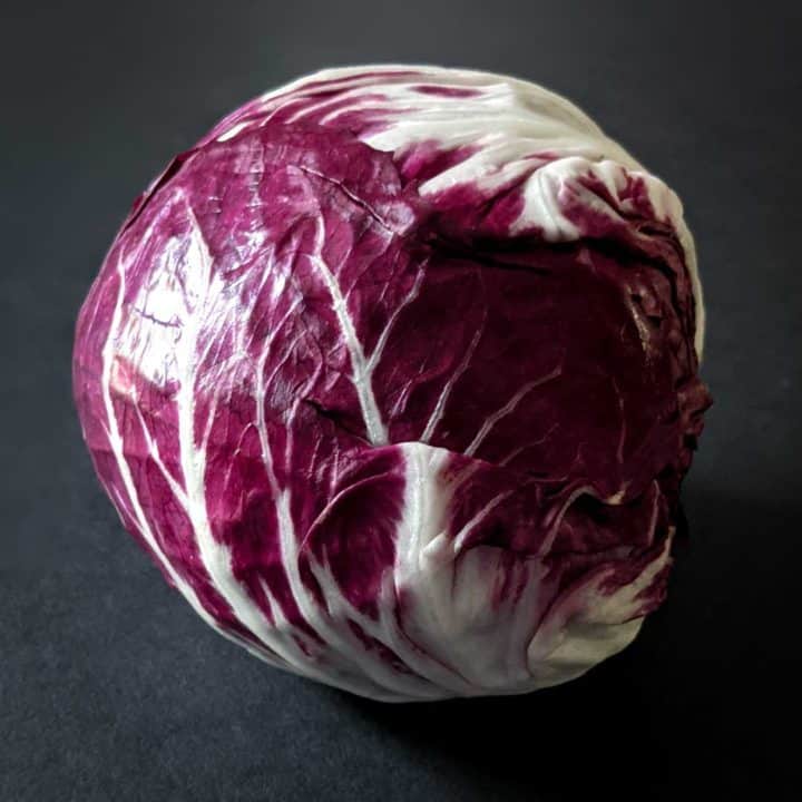 photo of a head of radicchio